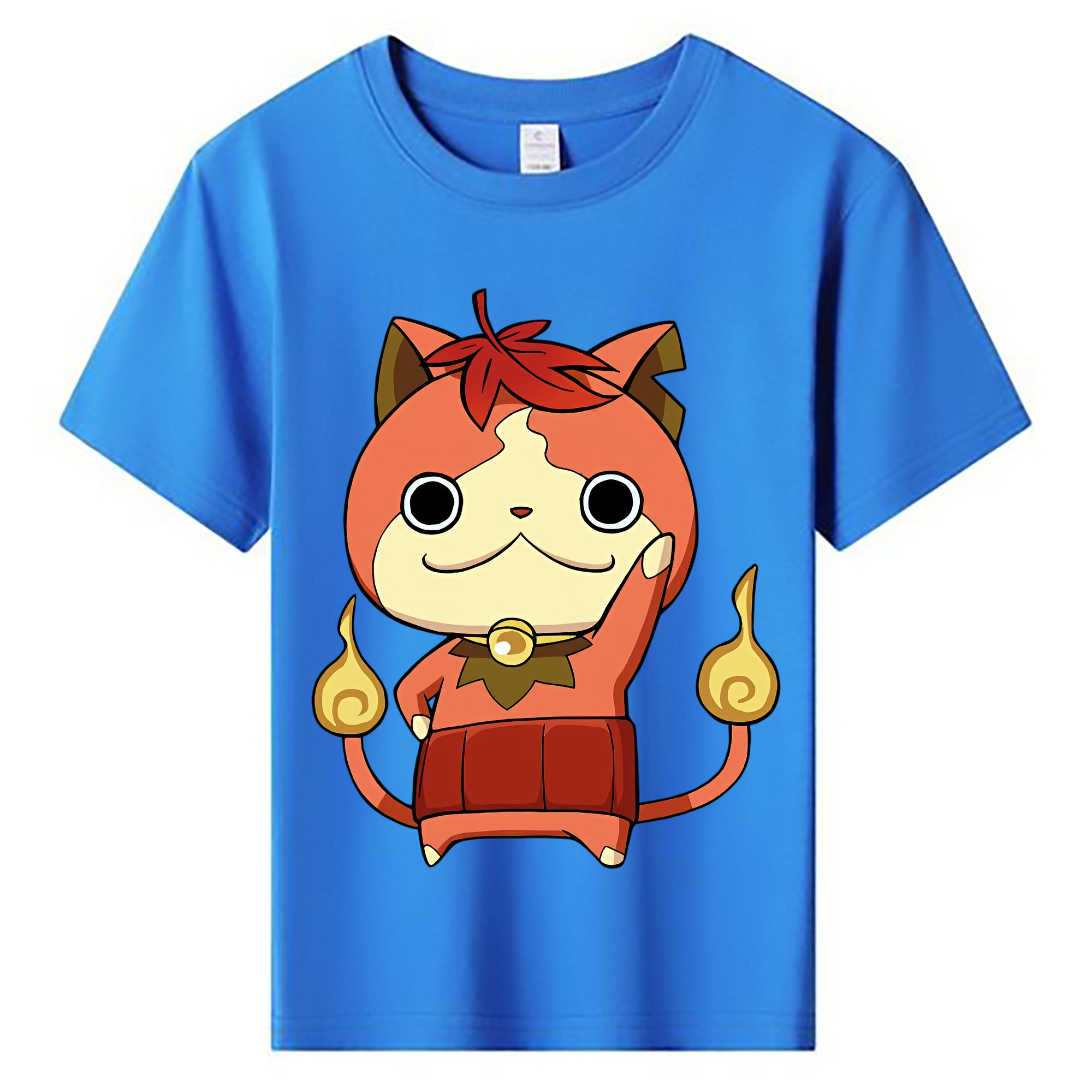 （画像用） 妖怪ウォッチ Yo-kai Watch 綿100％キッズTシャツ（フロントプリント）